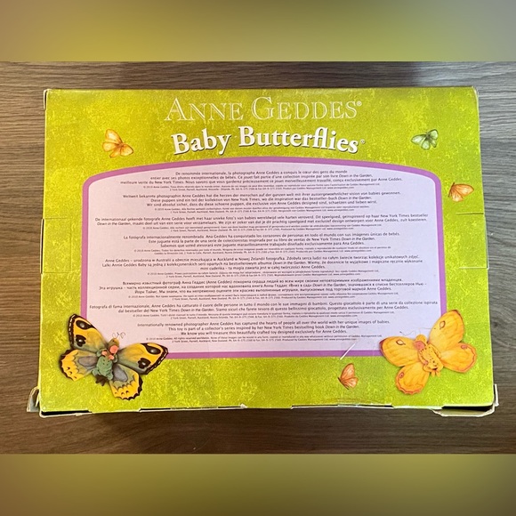 Baby Butterflies Yellow Doll - Picture 4 of 5